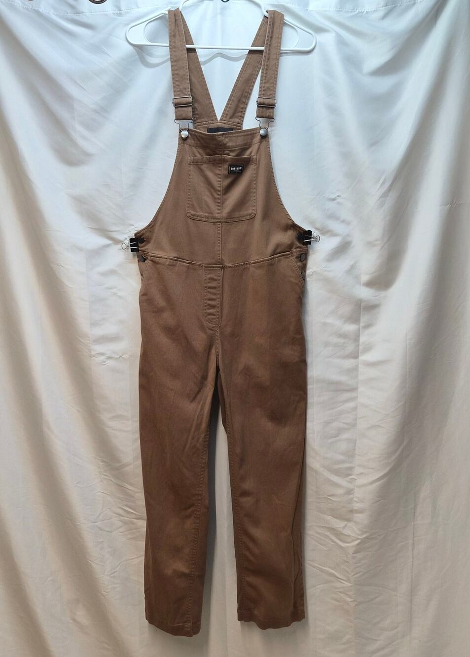 Wildfang The Essential Coverall Khaki Womens M Carpenter Overall Casual Workwear